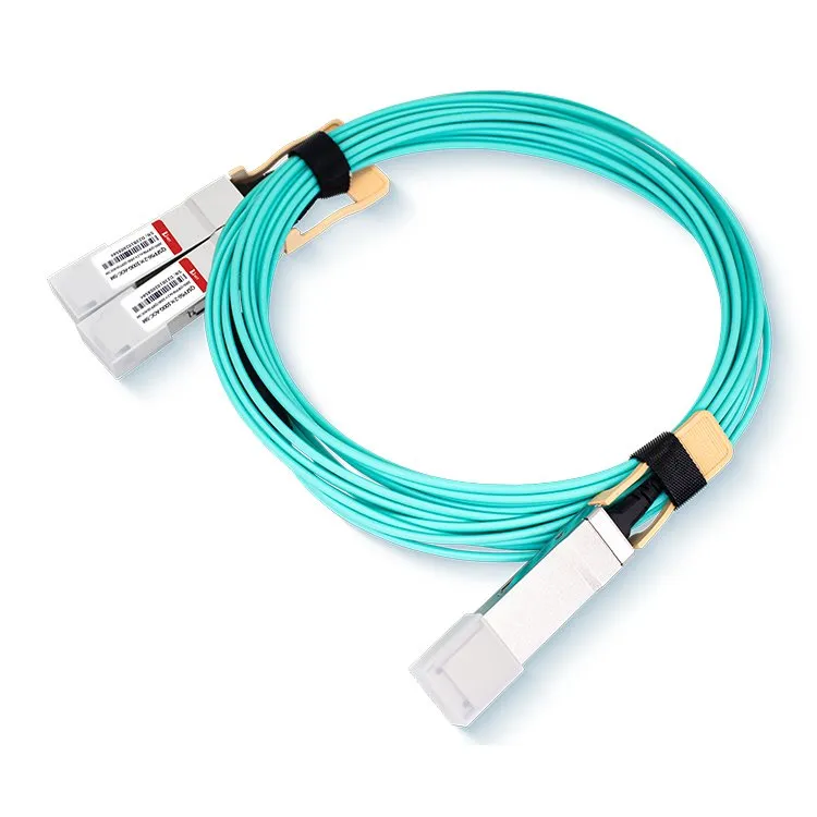 Câble AOC breakout QSFP56 200G vers 2 X 100 G